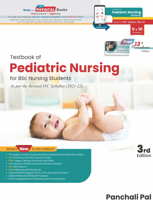 Text book of Pediatric Nursing for Nursing Students 